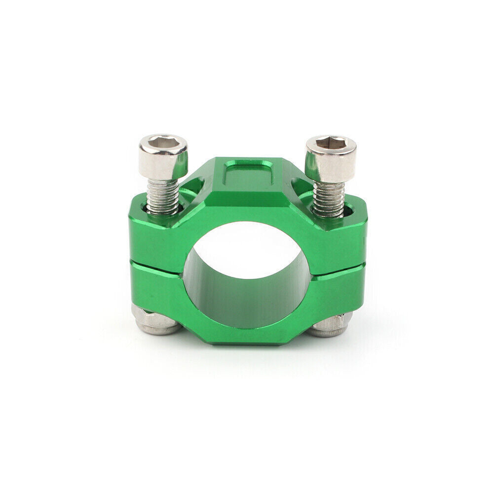 1x CNC Rotating Bar Clamp For Brake Clutch Perch 22mm 7/8 Handlebar Green