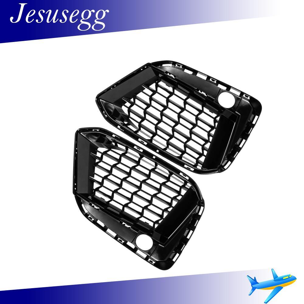 2Pcs Front Left+Right Bumper Lower Bezel Grille For 5' G30 G31 M-Sport 2021-2023