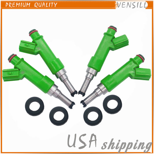 4X Fuel Injectors for Toyota for Camry RAV4 2009-12 for Sienna for Scion tC11-12 23250-0V010