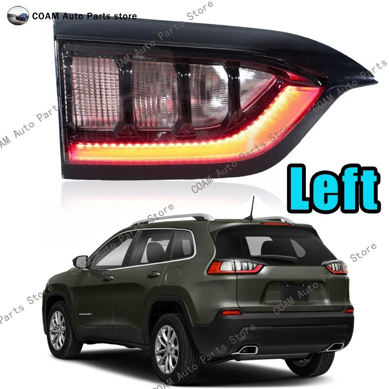 Left inner LED taillight and rear brake light for Jeep Cherokee 2019-2021