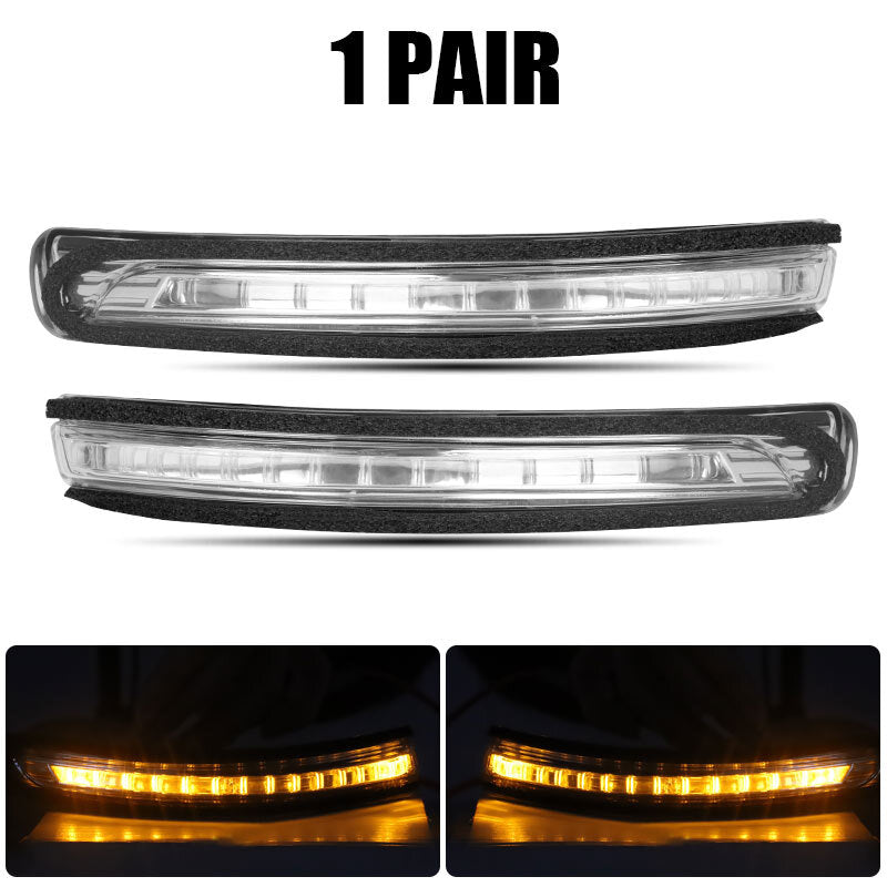 2012-2017 Left Right Wing Mirror LED Turn Signal Light Indicators for KIA Rio