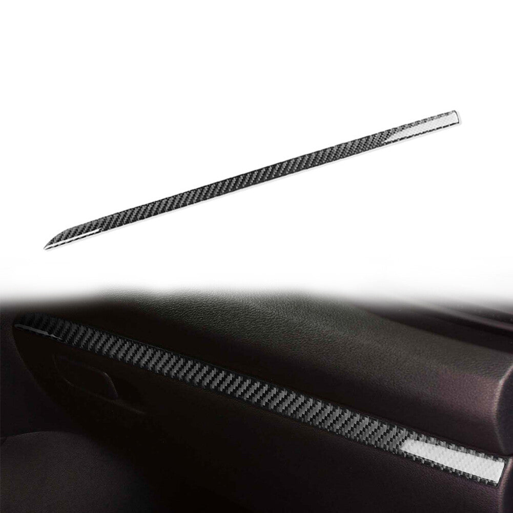 Glove Box Panel Cover Trim Strip for Hyundai for Veloster JS N 2019-2023 Black