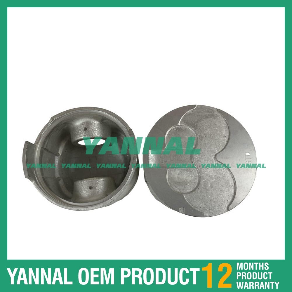 4x SD25 Piston Kit STD for Nissan Diesel Engine Parts