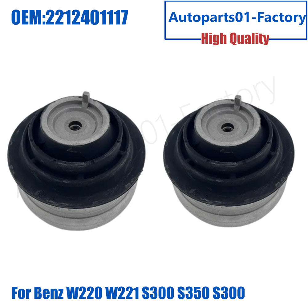1Pair Front Motor Engine Mount For MercedesBenz W221 W220 S300 S350 S400