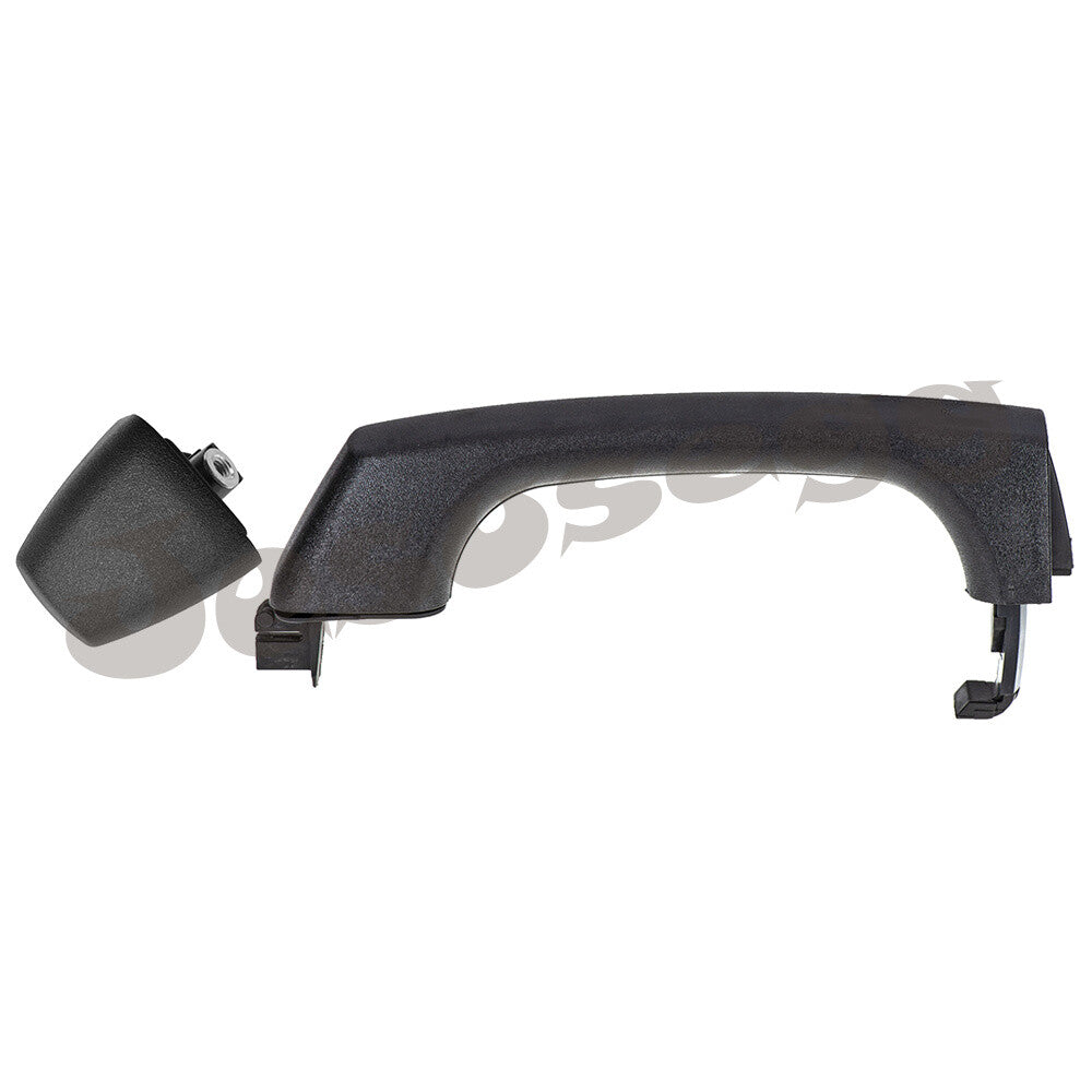 4X for Hummer H3T 09-10 Front/Rear Exterior/Outside LH/RH Door HandleCap Black