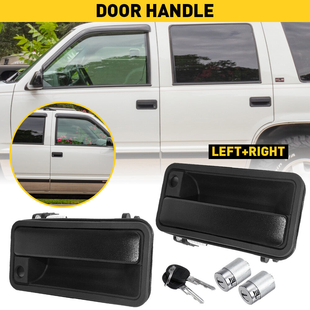 Exterior door handle with locking cylinder suitable for Chevrolet C1500, for GMC,K1500 88-94 front