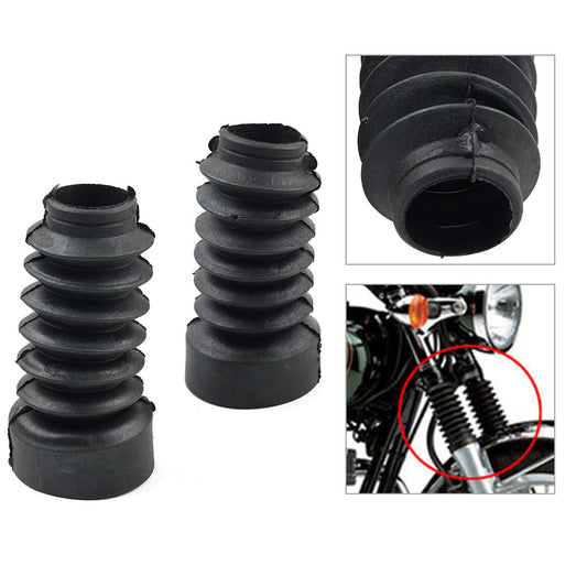 Motorcycle Rubber Fork Dust Cover Front Gaiters Boots For JOG50 JOG90