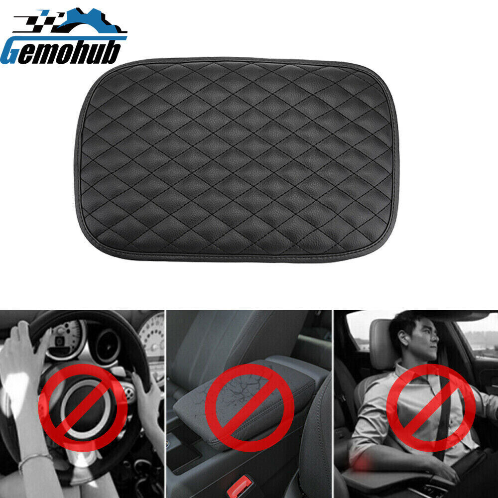 Universal Car Armrest Cushion Cover Center Console Box Protector Pad Accessories