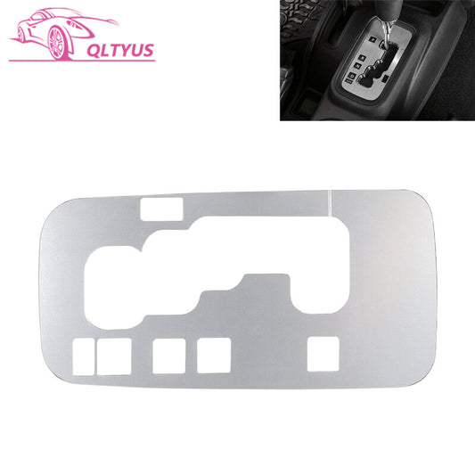 Silver gear shift paddle cover decorative frame for 11-17 for Jeep for Wrangler JK JKU