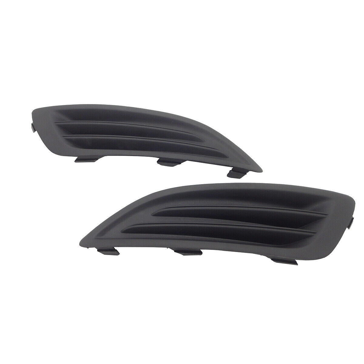 1Pair Front Fog Light Lamp Grille Cover Bezel w/o Hole for Ford Fiesta 2013-2015
