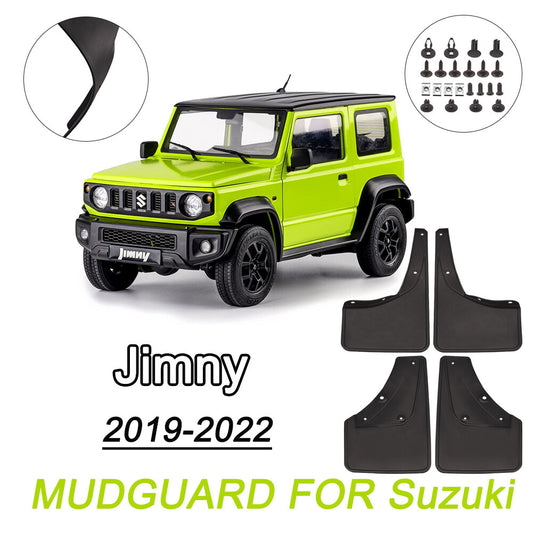 Car Mud Flaps Splash Guards Front Rear Mudguards for Suzuki for Jimny BJ74 2019-2022