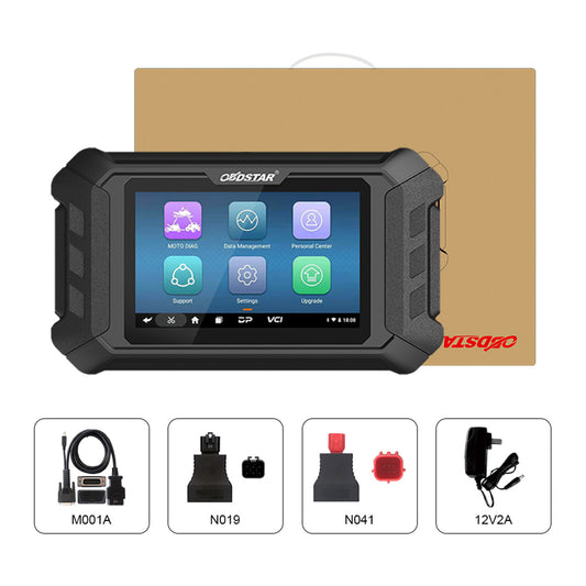 OBDSTAR iScan for KTM /HUSQVARNA Motorcycle Diagnostic Scanner Tablet Action test