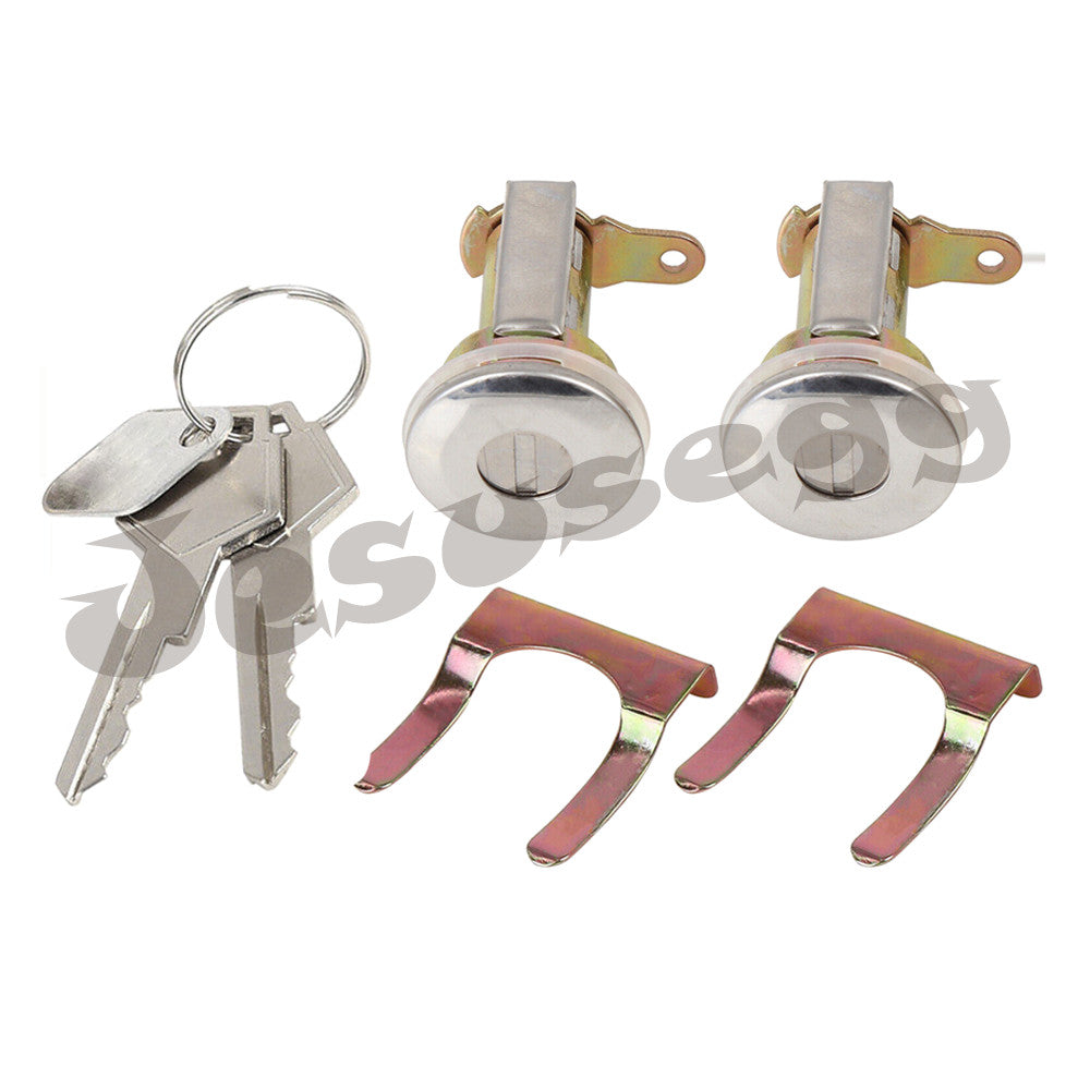 Door Lock Cylinder w/ 2 Keys Gasket Retainer for Dodge D100 D250 D350 5070004