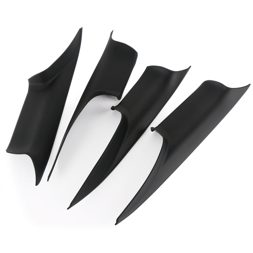Package 4: Interior door handle pull bracket cover for 2008-2015 for BMW 7 Series F01 F02
