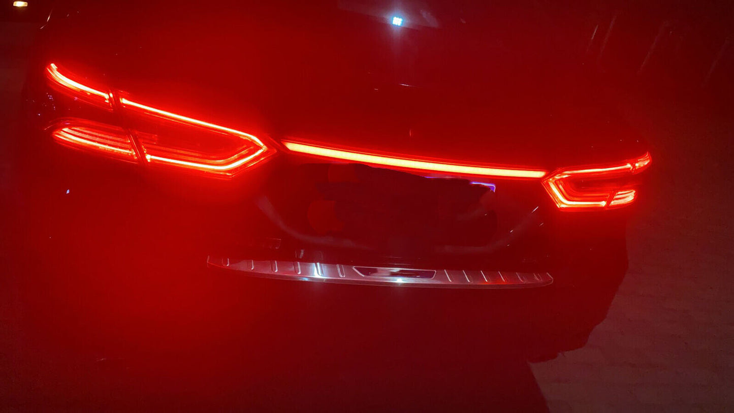 for Toyota for Camry 2018-2023 Smoked Black Rear Door Trunk LED Tail Light Lamp Trim
