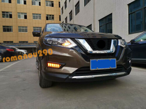 for Nissan Rogue 2017-2020 LED Daytime Running Light Turning Light Fog light 2P