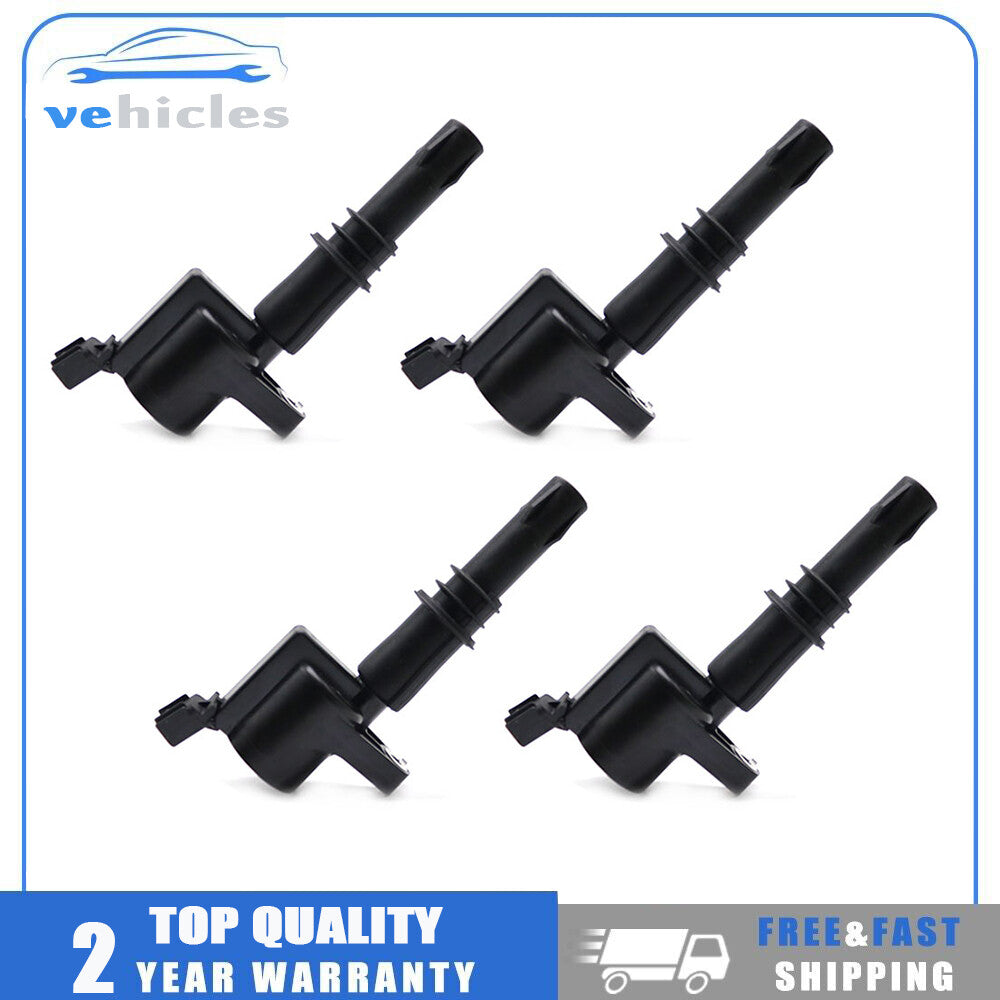 4-pack DG521 8L3Z12029A ignition coils for Ford F150 Expedition 4.6L 8L3E-12A366-AA