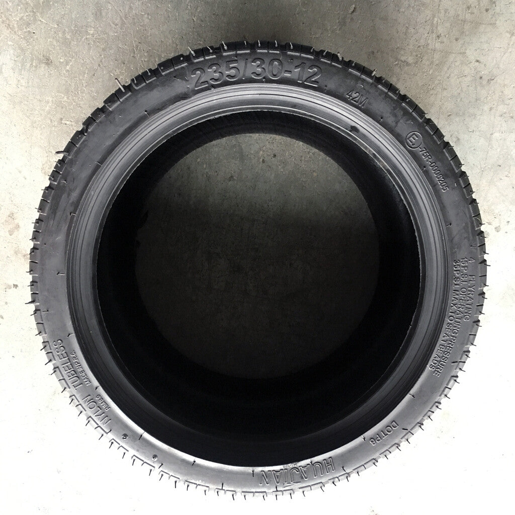 235/30-12 R12 Tubeless Tire Tyre Flat Running rubber ATV QUAD Buggy 200cc-800cc