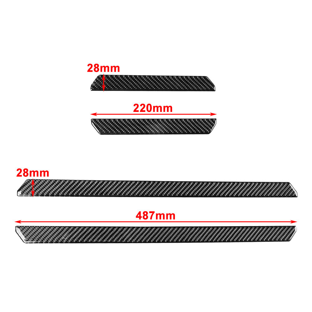 Door Sill Scuff Cover Scratch Protector Cover Trim for VW for Golf 8 MK8 2021-2023