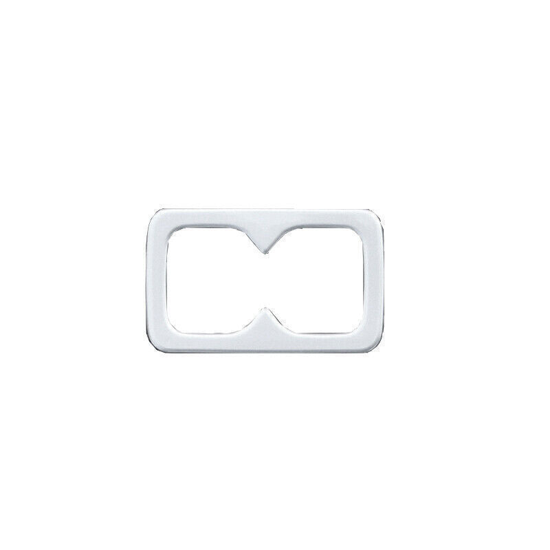 Rear Water Cup Holder Panel Trim for Nissan Sentra Sylphy 2013-2019 Matte Silver
