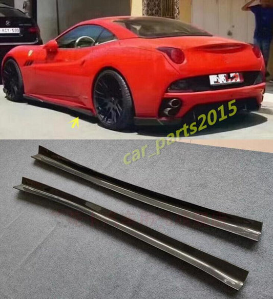Side skirts for Ferrari California Real carbon fiber, 2009-2014.