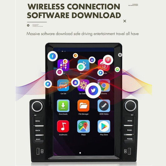 10.1 2Din Car FM Radio Stereo w/Bluetooth MP5 Player GPS Navi Android 10.0 Wifi
