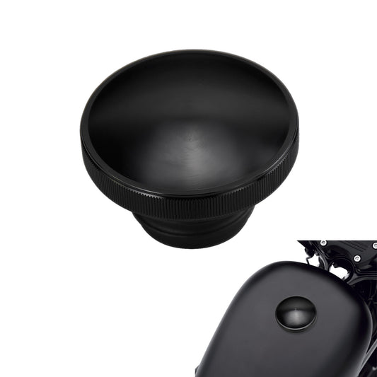 Black Vented Right Thread Fuel Tank Gas Cap for Harley Sportster 883 1200 48 72