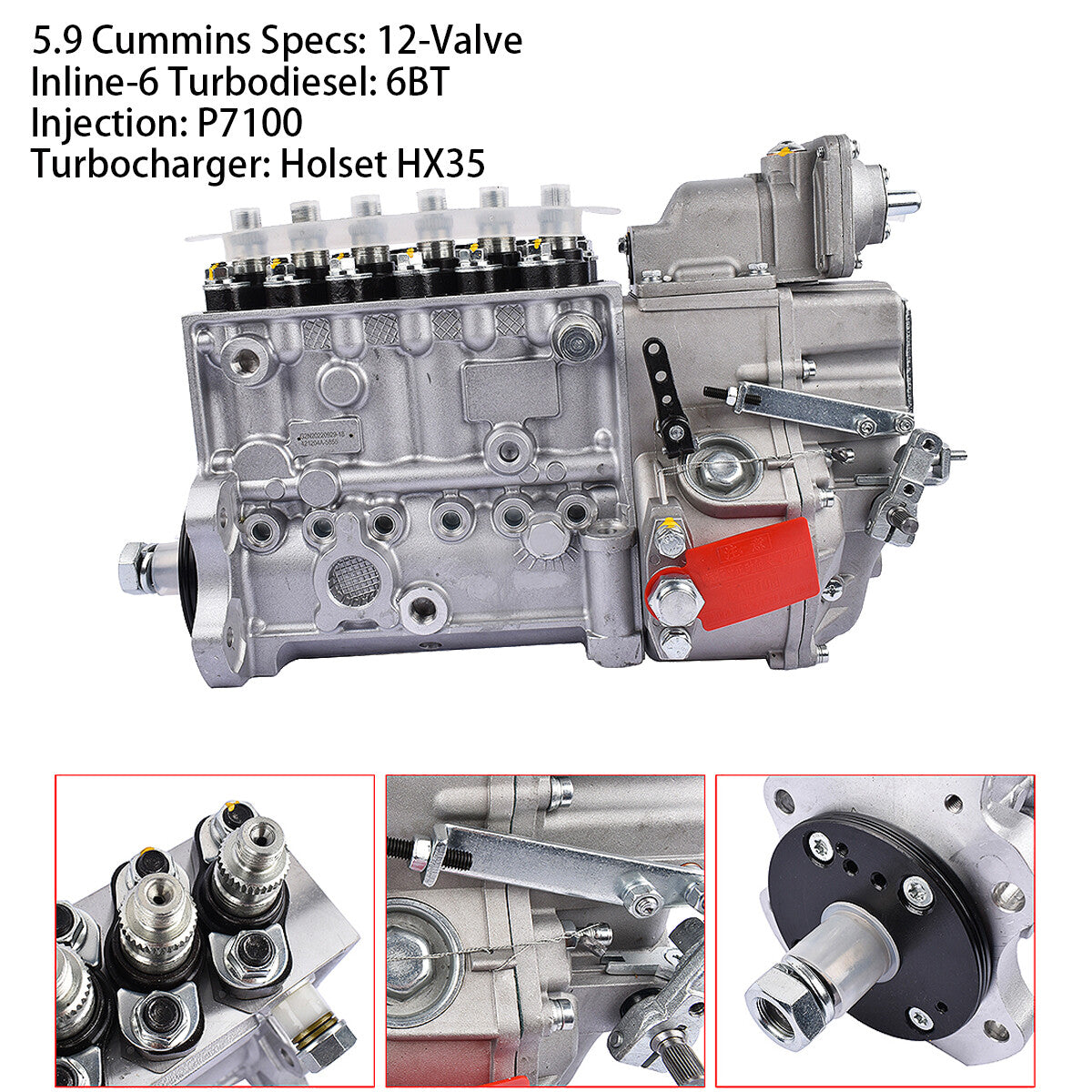 For P7100 Fuel Injection Pump for Dodge for Ram 5.9L Diesel 12V B-Series 94-98
