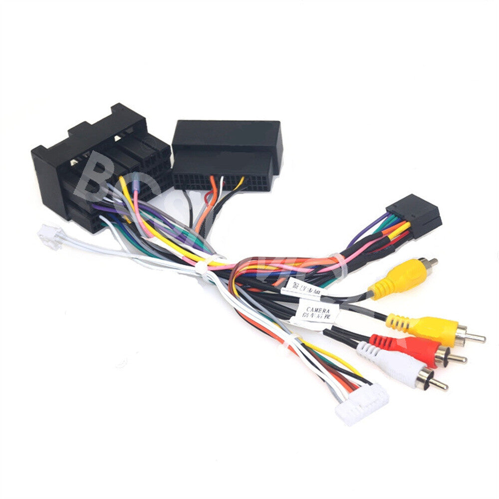 Car Stereo Radio Wiring Harness With Canbus Box Fit for Ford Focus Escape 2020