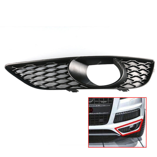 Left Side Front Bumper Fog Light Grille 4L0807675C Fit for Audi Q7 S Line 2009