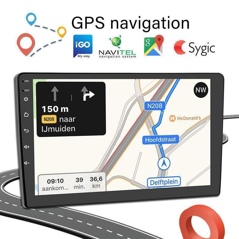 Auto Android 11 Stereo 10.1 1080P Radio Carplay GPS Navigation WIFI MP5 Player
