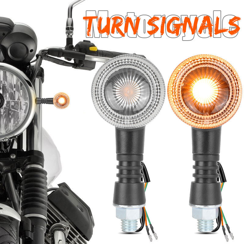 2X Motorcycle LED Turn Signal Blinker Light for Suzuki DR125SE DR200SE DR650SE