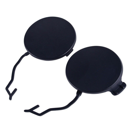 2pcs for Porsche for Cayenne 2011-2014 Front Bumper Tow Hook Eye Cap Cover AT