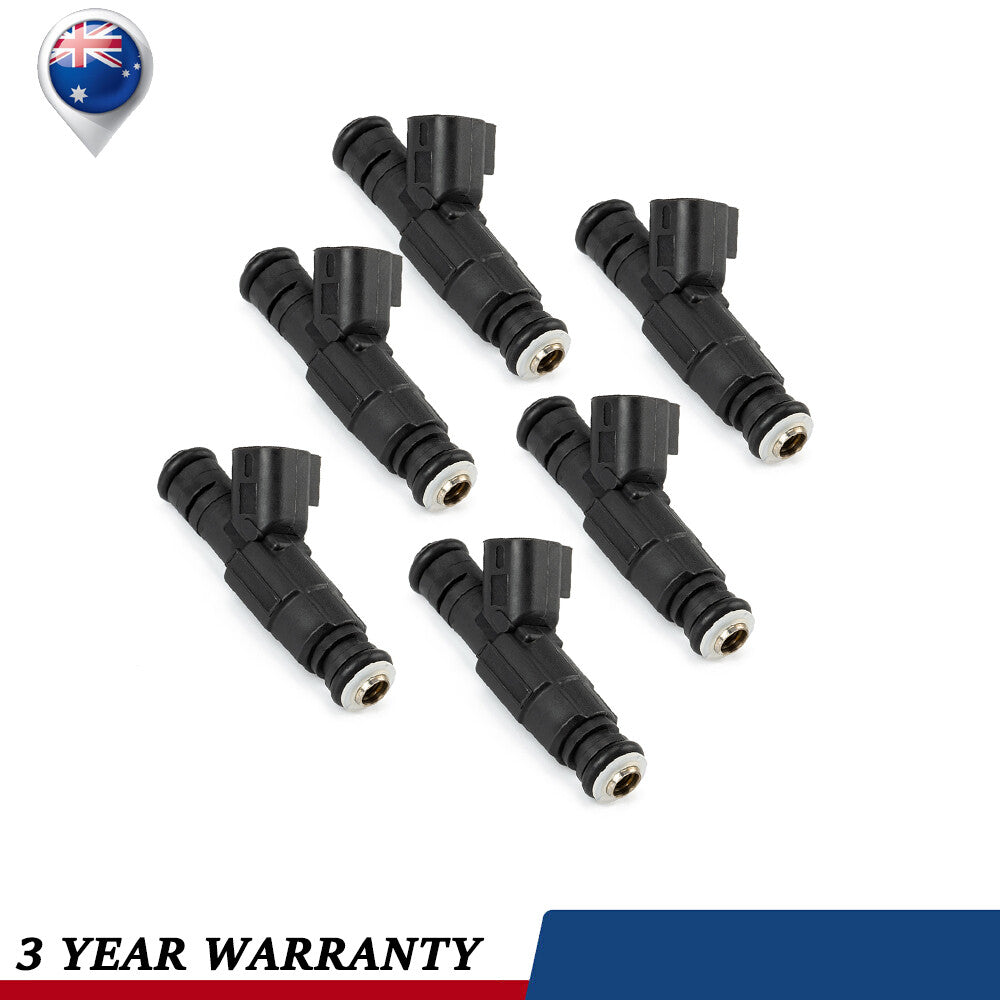 6PCS Fuel Injectors 0280155923 Fits For 1999-2004 for Jeep TJ 4.0L I6 0280155784