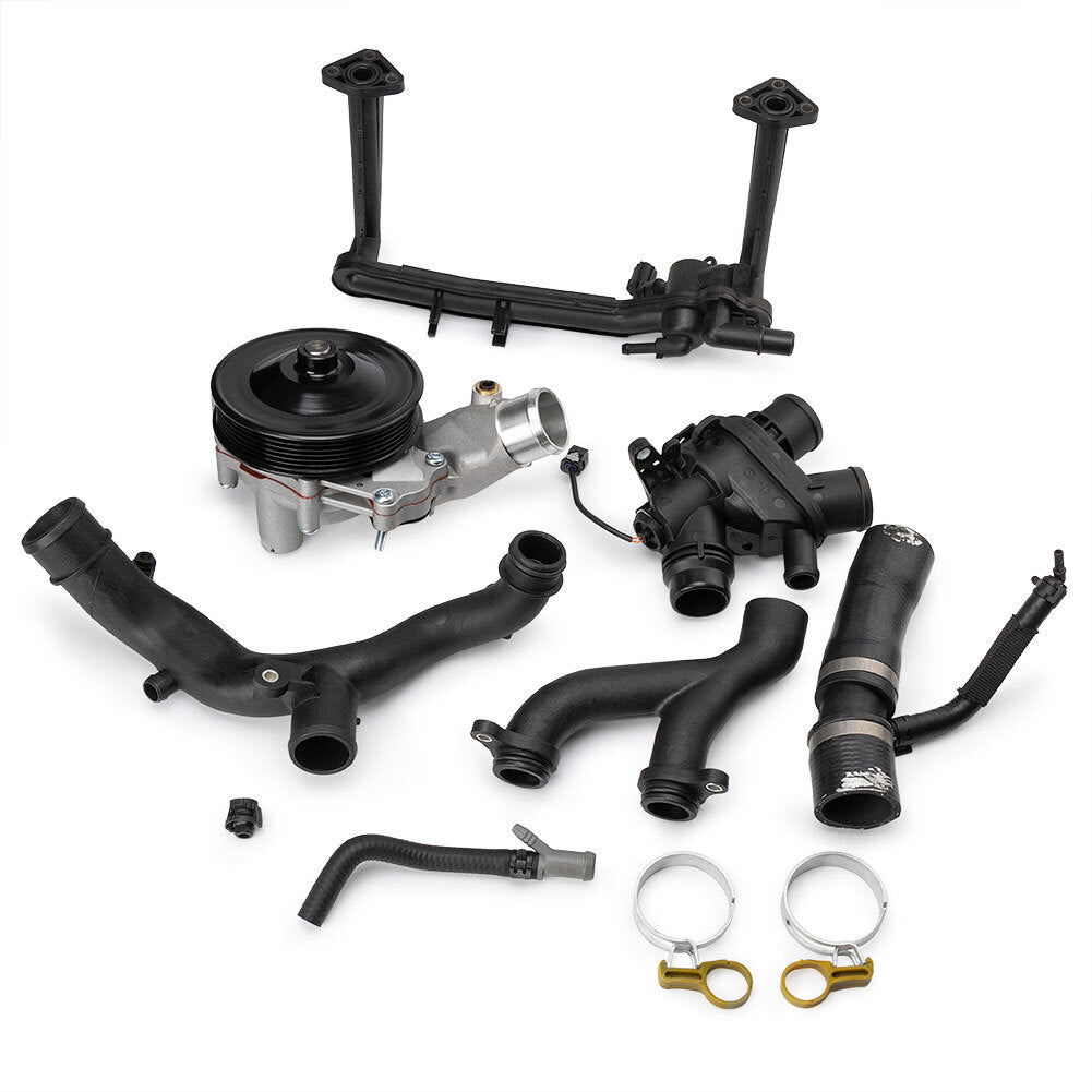Cooling system replacement kit for Jaguar for Land Rover 3.0L V6 and 5.0L V8 models, 2013-2019, new.