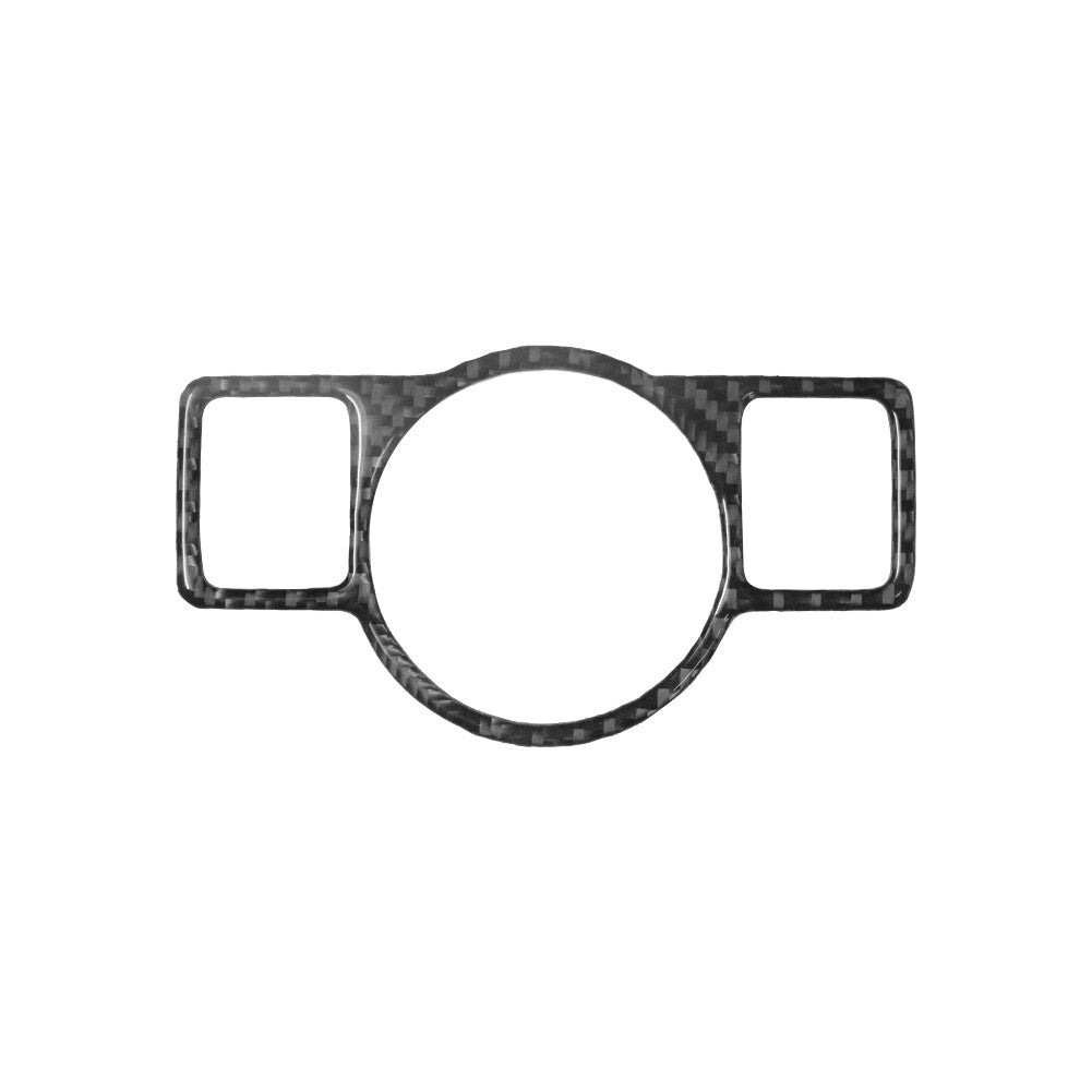 Carbon Fiber Headlight Switch Frame Cover Trim for Volkswagen for Passat 2006-2011