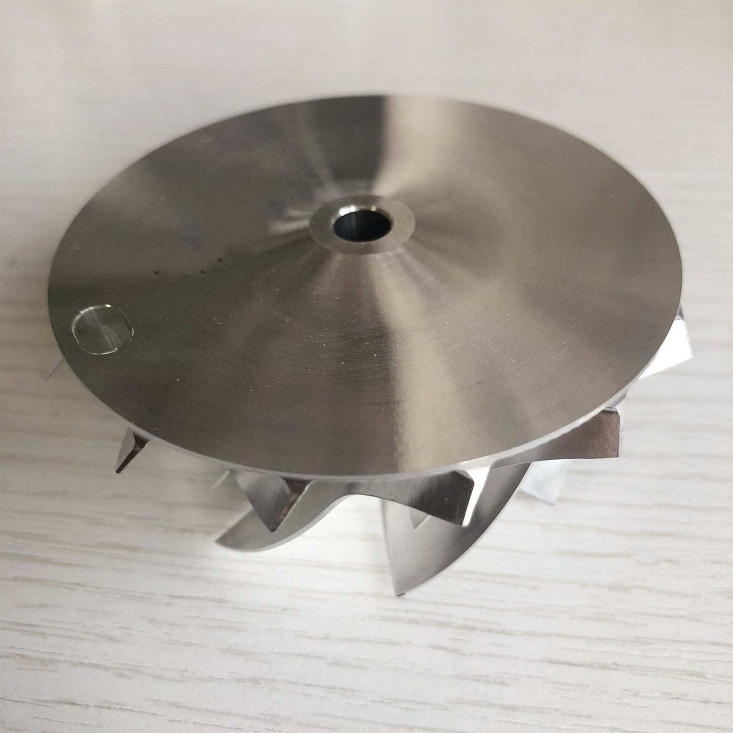 TD05H Reverse 54.56/70.01 mm 7+7 Blade Performance Billet Compressor Wheel