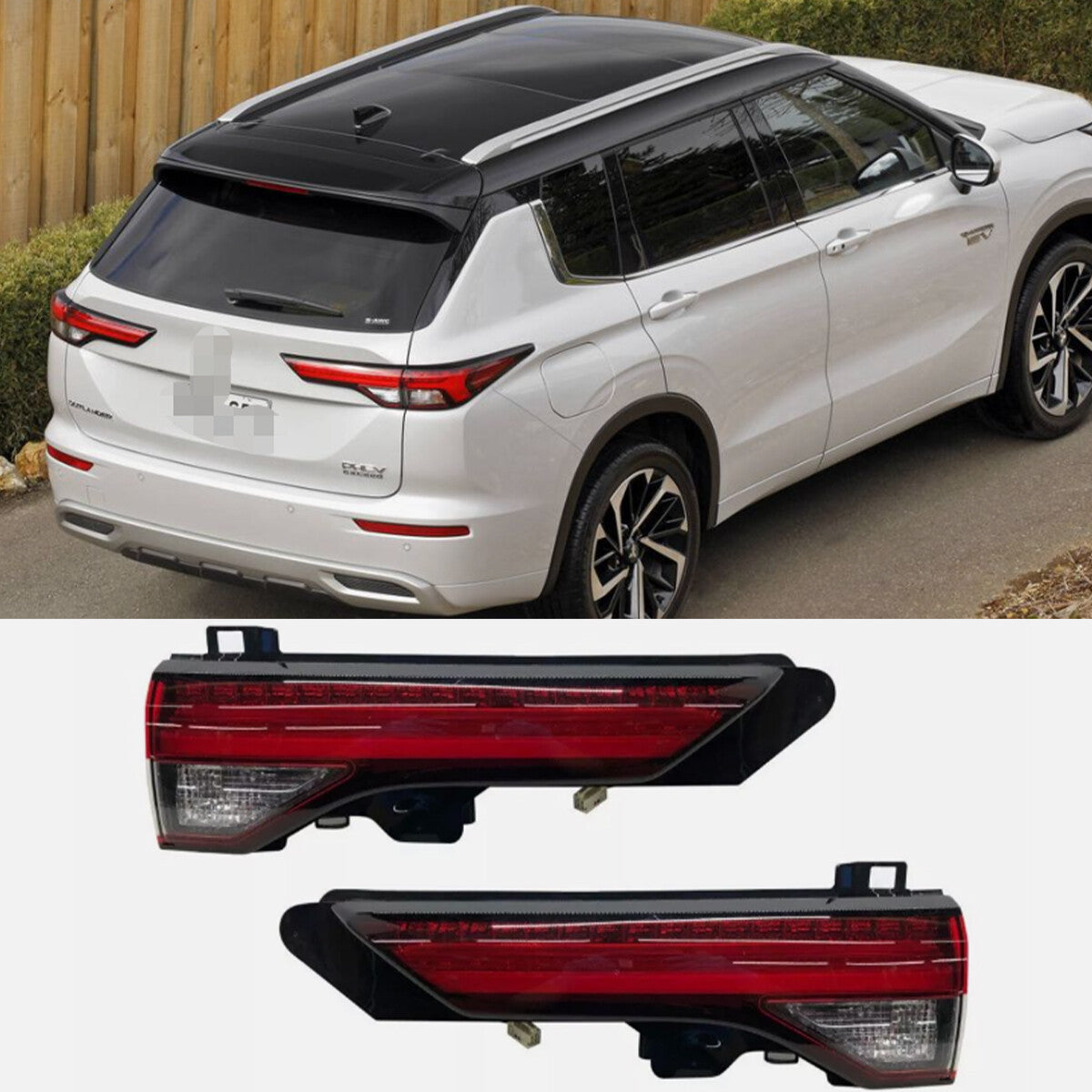 Inner Side Rear Brake Tail Light LH+RH for Mitsubishi Outlander PHEV 2022-2024