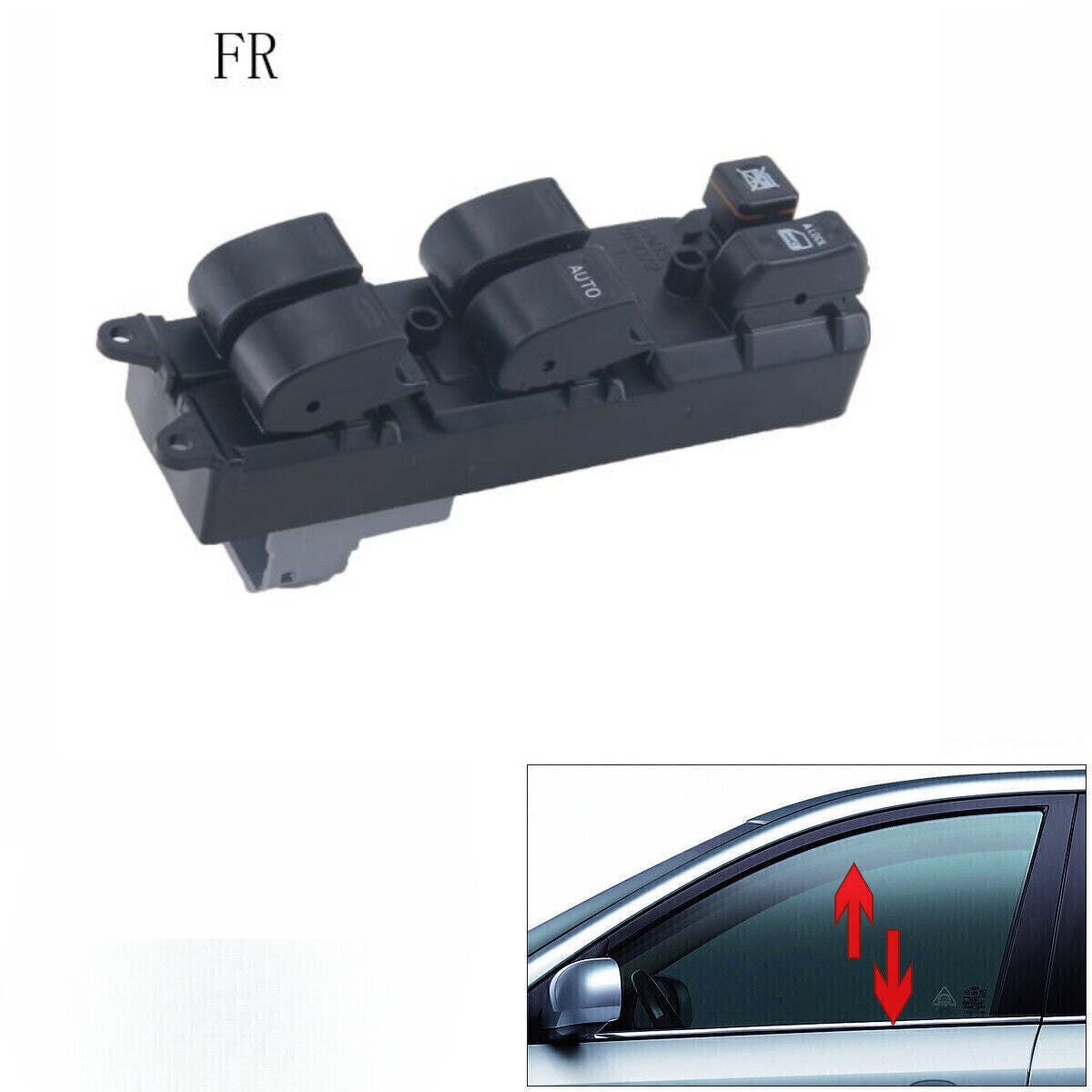 Electric Black Power Window Switch Fits for 2007-2013 for Toyota Hilux Pickup