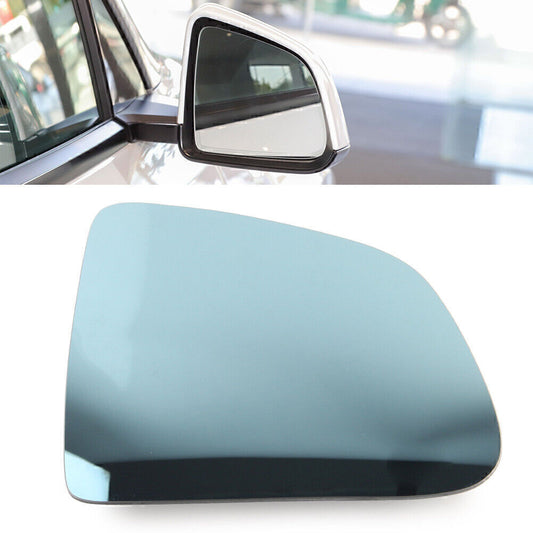 Front Right RH Rearview Door Wing Mirror Glass Blue Heated for Tesla for Model Y