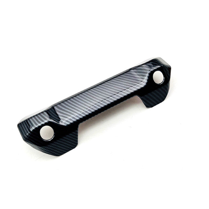 1P Carbon Fiber Exterior Back Door Handles Bowl Trim for Toyota Tundra 22-2024