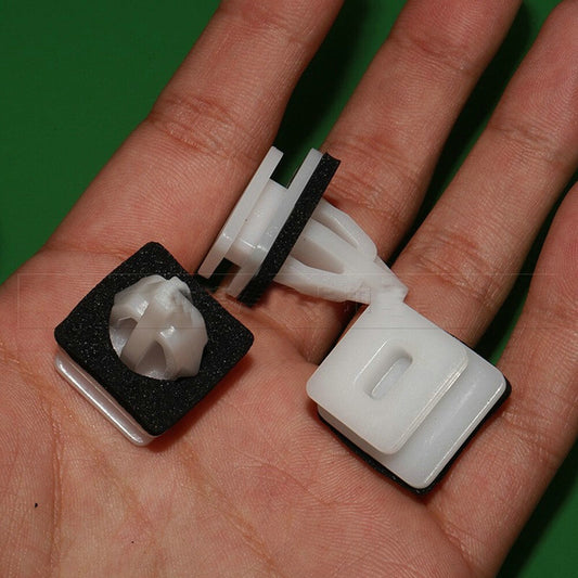 10 Car Door Outer Protect Strip Moulding Retainer Clips for Honda