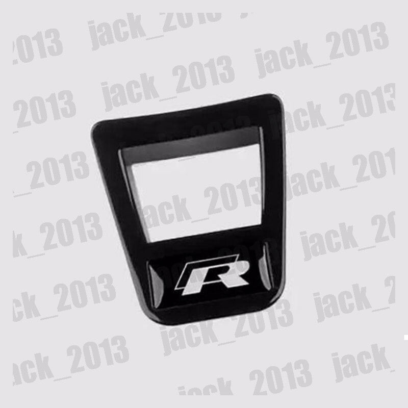 Black ABS Steering Wheel Sequin Cover Trim For Volkswage for VW for Jetta MK7 2013-2024