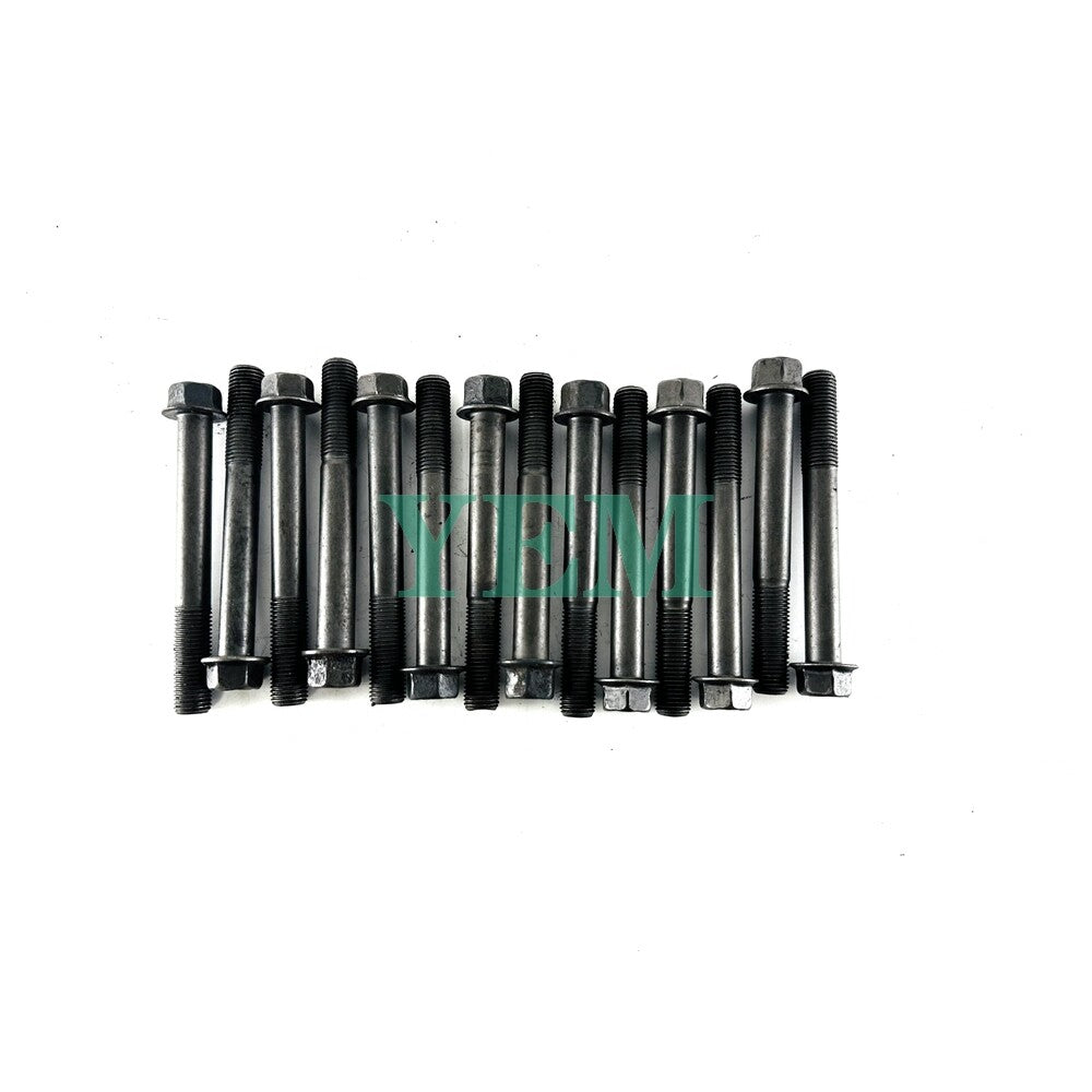 1 Set Engine Head Bolt 14pcs For Yanmar 3TNA78 Engine 3TNA78 Cylinder Head Bolt
