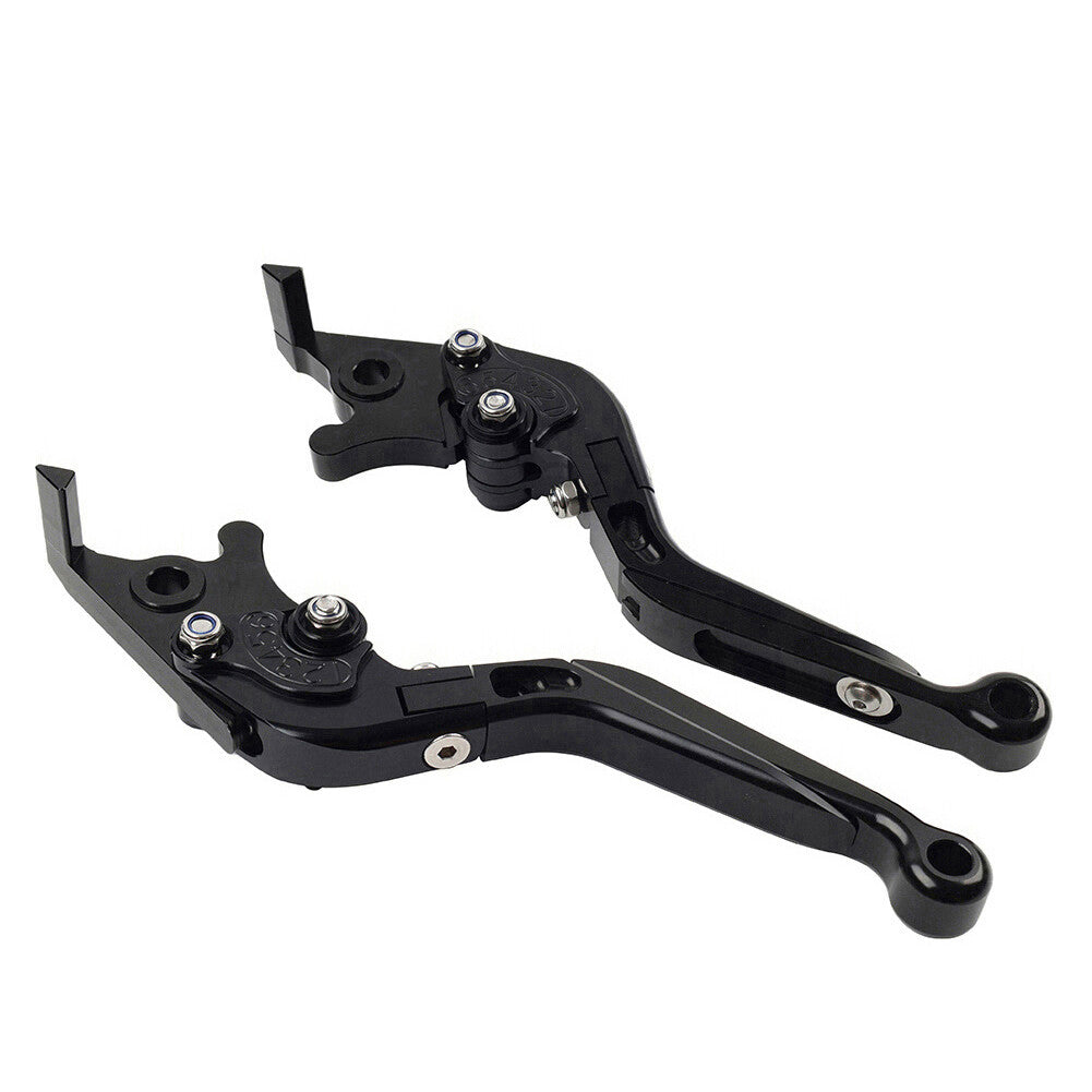 CNC Folding Extendable Brake Clutch Levers for Honda CBR125R CBR150R Black