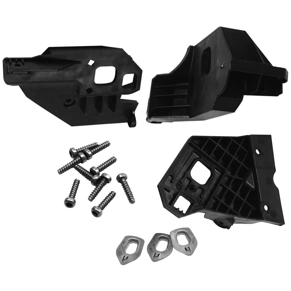 Passenger Headlight Housing Bracket Kit for A-Class W176 2013-2017 Black