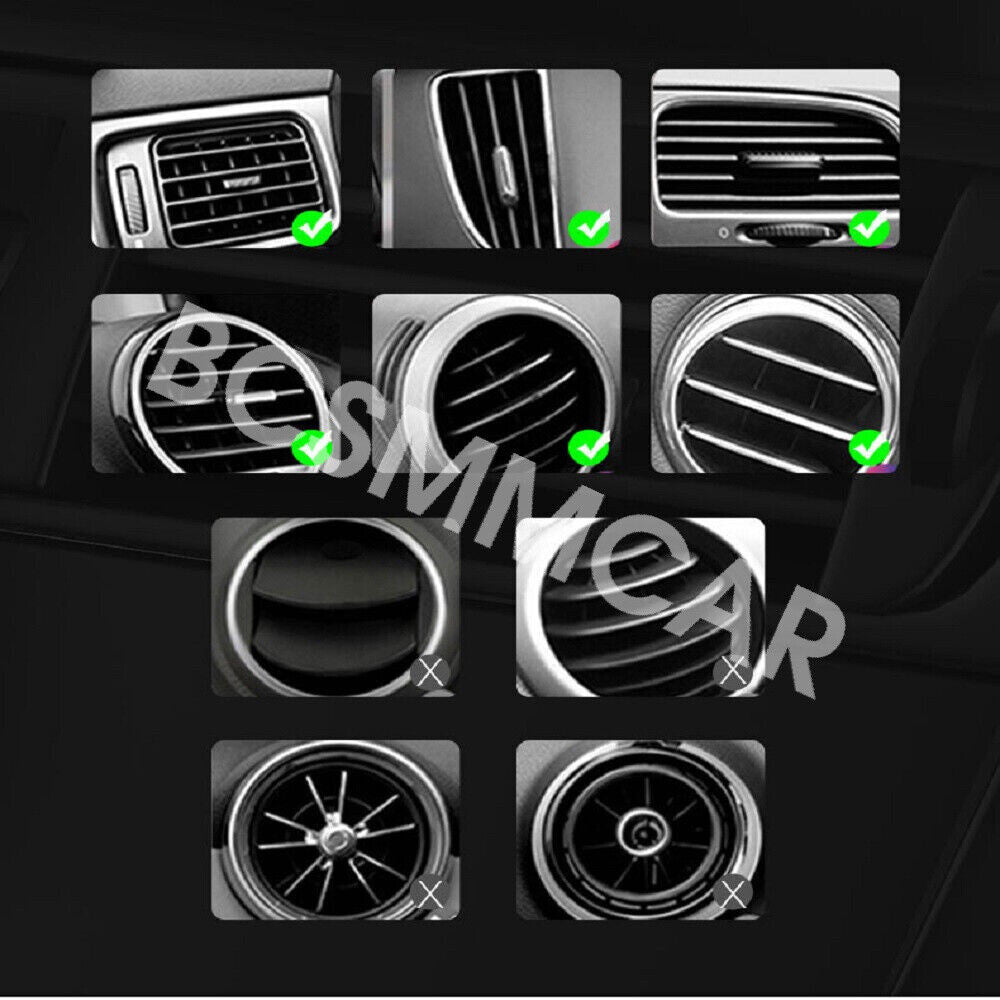 Wireless Charger Car Mount Holder Stand Air Vent Cradle For Mobile Cell Phone