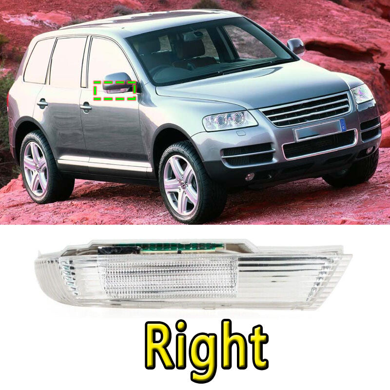 Right for VW Touareg 2003 2004 2005-2007 LED Mirror Turn Signal Light Indicator