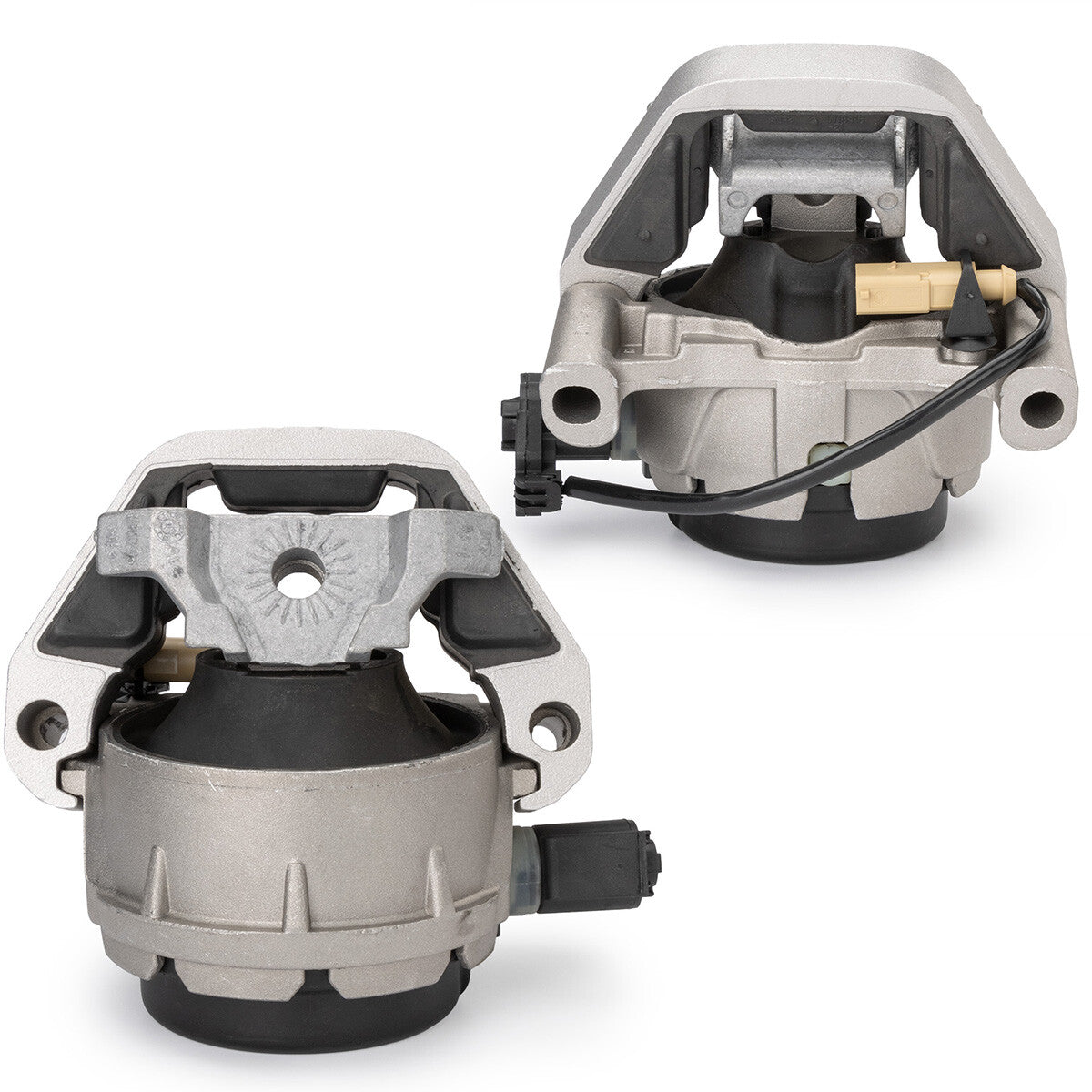A pair of LR side engine mounts for Audi A6, A7, and Quattro 2012-2018 4G0199381