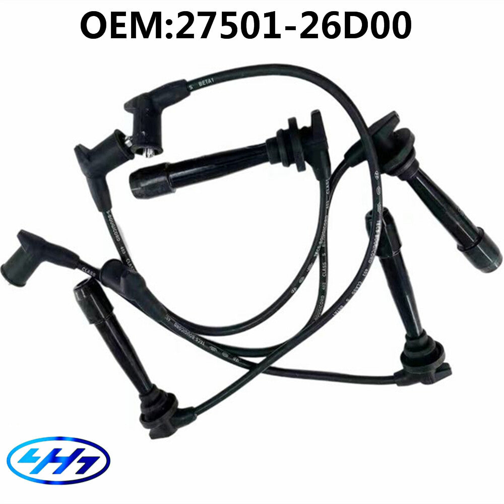 27501-26D00 NEW Spark Plug Cable Set for Hyundai Accent 1995-2005